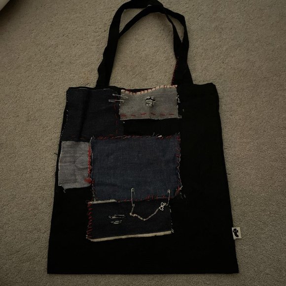 Tote bag decorated by me - Picture 1 of 2